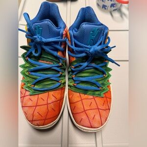 Kids Pineapple Graphic Sneakers in Orange, Blue, and Green - Nickelodeon